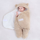 Baby Winter Thicken Sleeping Pajamas Romper Outwear