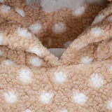 Toddler Boy Animal Raccoon Pattern Fluff Jacket Sweater Coat