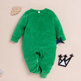 Autumn Winter Baby Whale Jumpsuit Rompers