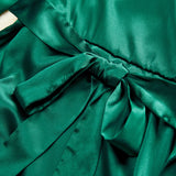 Family Matching Mom Daughter Parent-Child Solid Dresses