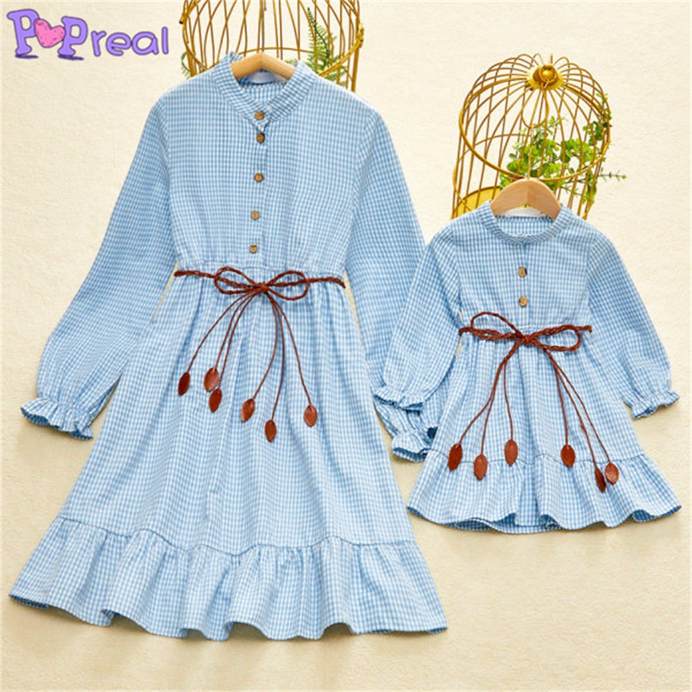 Family Matching Parent-Child Mom Daughter Dress