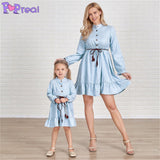 Family Matching Parent-Child Mom Daughter Dress