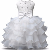 Girls Princess Birthday Wedding Evening Dresses Christmas Party Costume 0-8T - honeylives