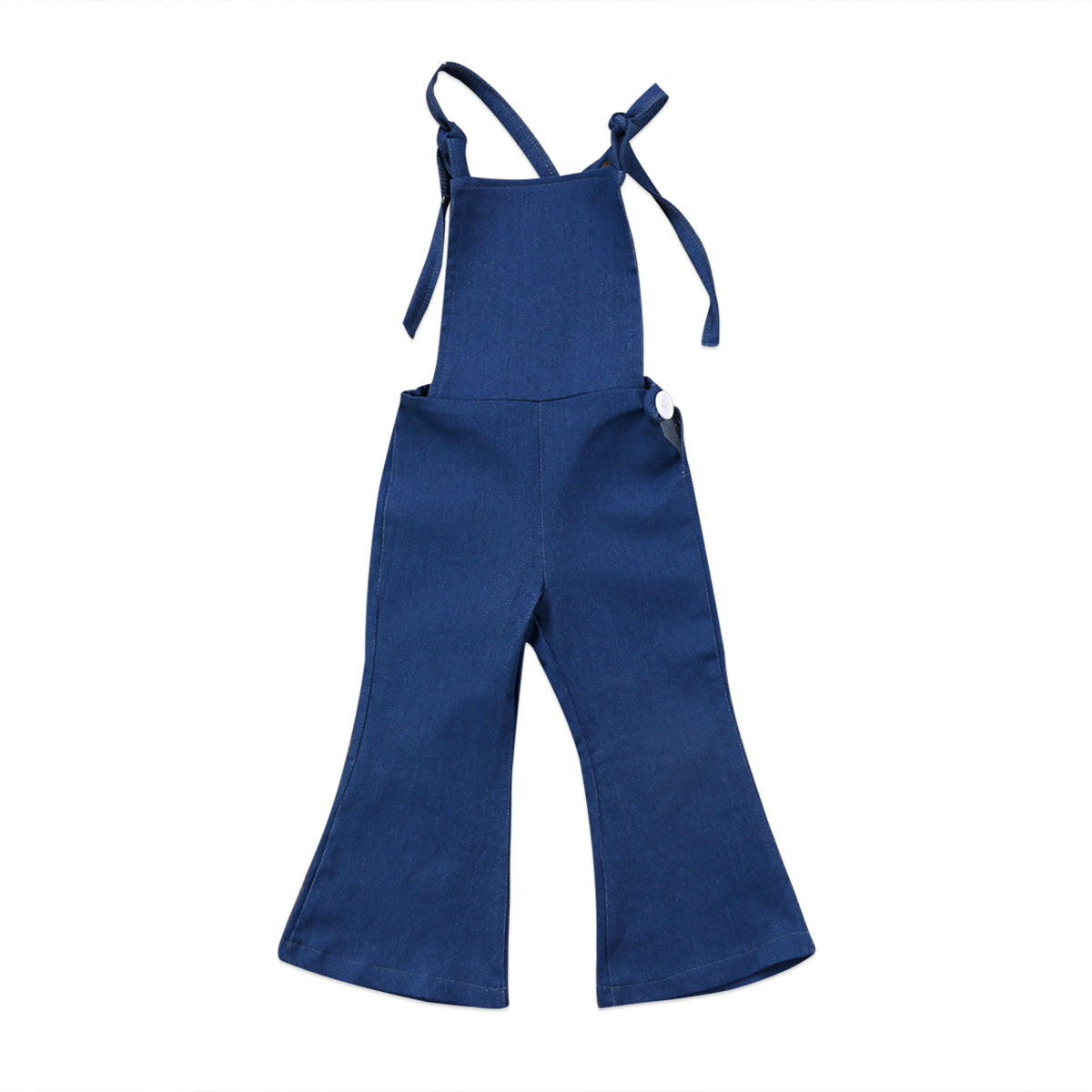 Kid Baby Girl Denim Strap Bib Pants Jumpsuit Playsuit