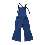 Kid Baby Girl Denim Strap Bib Pants Jumpsuit Playsuit