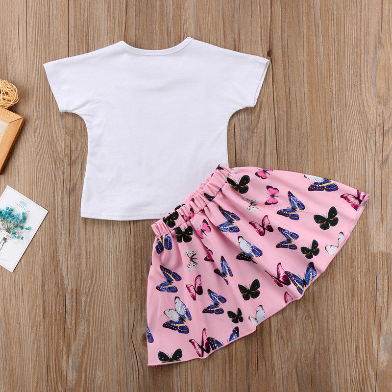 Kid Baby Girl Set Summer Mini Flower Sets 2pcs