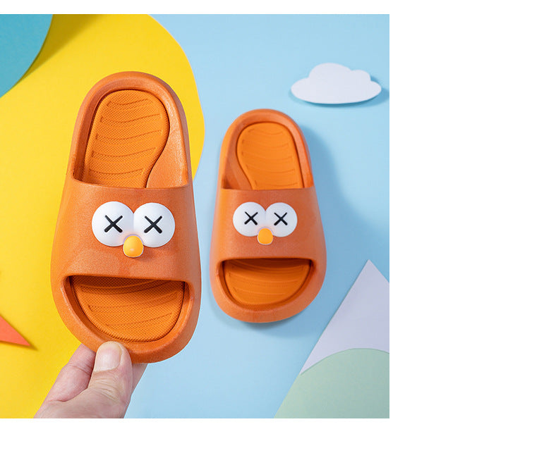 Kid Cartoon Non-slip Soft Sandals Four Season Toddler Breathable Slides Shoes