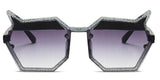 Kid Baby Sunglasses Personality Irregularity Cartoon Anti-UV Eyeglasses