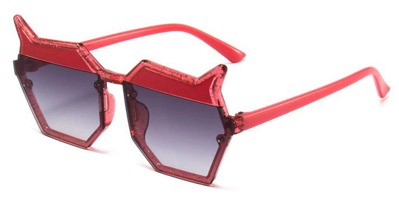 Kid Baby Sunglasses Personality Irregularity Cartoon Anti-UV Eyeglasses