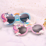 Unicorn Rainbow Party Sunglasses Photobooth Props For Kids Adult