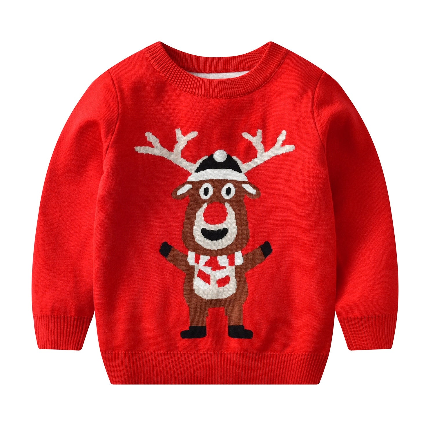 Kids Baby Boy Girl Sweater Christmas  Autumn Knitwear Pullover