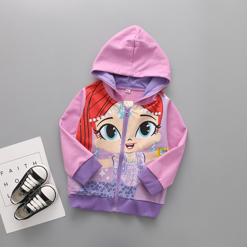 Kids Girl Boys Cartoon Coat Spring Autumn Outerwear