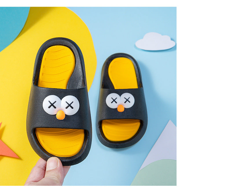 Kid Cartoon Non-slip Soft Sandals Four Season Toddler Breathable Slides Shoes