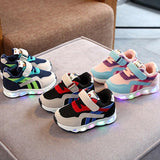 Boys Girls Luminous Sole Glowing Sneakers Shoes