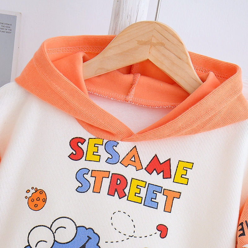 Baby Boys Girls Casual Suit Cartoon Tops+Bottoms 2pcs/sets