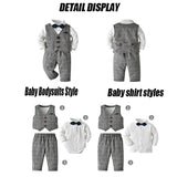 Infant Baby Boy Sets Spring Autumn Birthday Suits 2 Pcs Sets