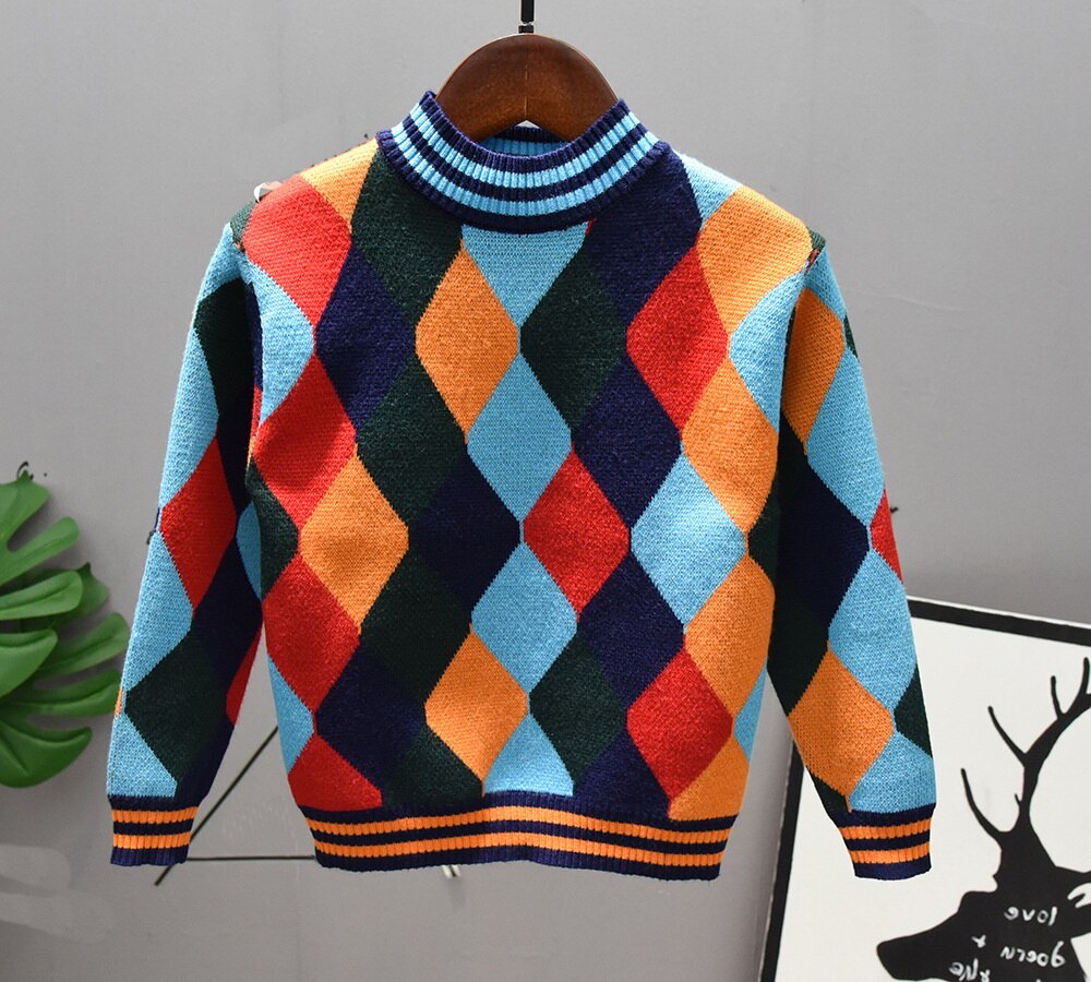 Kids Boy Clothing Sets Knit Tops + Bottoms 2 Pcs Sets  2-6 Years