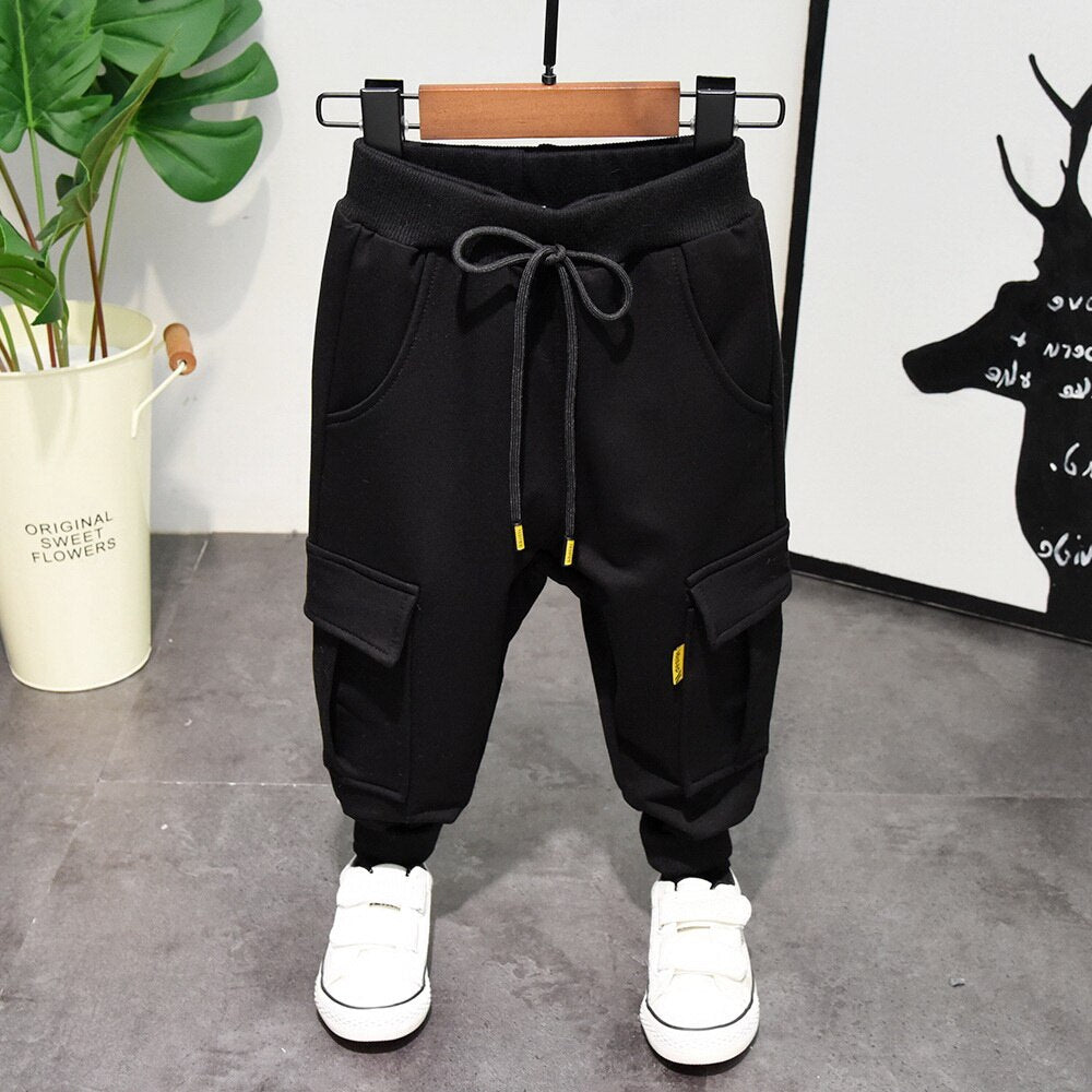 Kids Boy Clothing Sets Knit Tops + Bottoms 2 Pcs Sets  2-6 Years