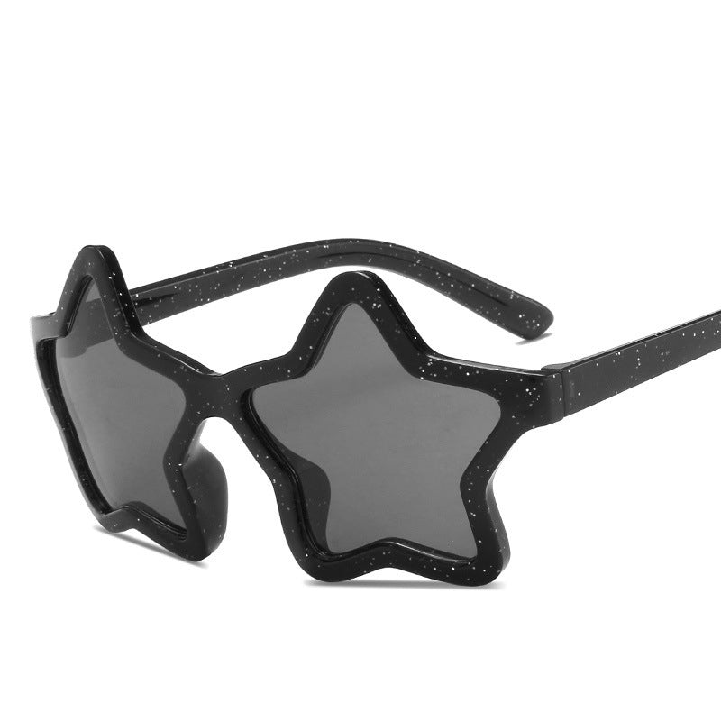 Kid Baby Fashion Personality Five-pointed Star Sunglasses