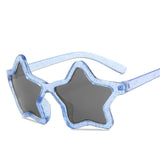 Kid Baby Fashion Personality Five-pointed Star Sunglasses