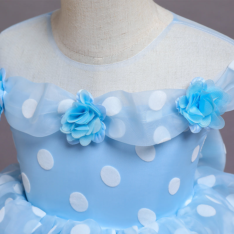 Kid Baby Girl Princess Party Flower Elegant Wedding Birthday Gown Dresses