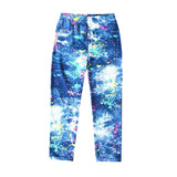 Kids Girls Printing Leggings Trousers Flower Skinny Pencil Pants 2-10 Years