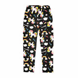 Kids Girls Printing Leggings Trousers Flower Skinny Pencil Pants 2-10 Years
