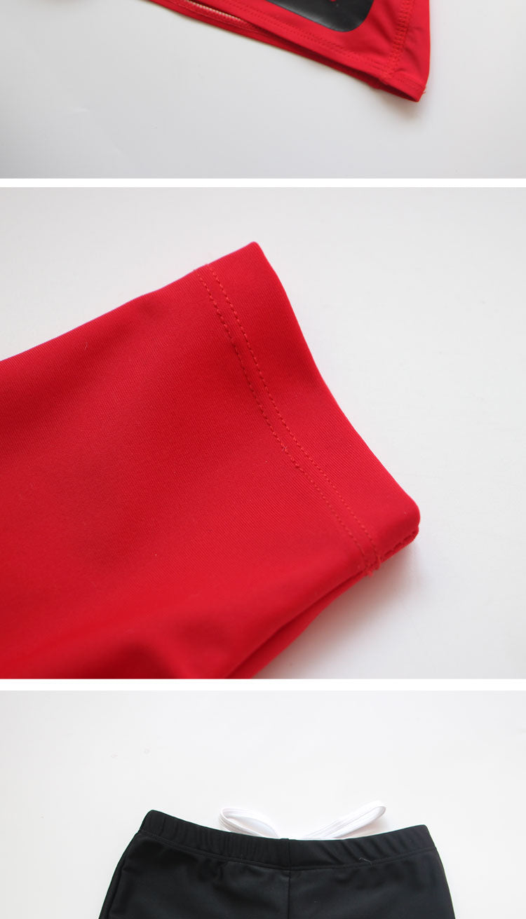 Kid Baby Boy Winged Devil Split Sun Protection Swimsuits