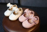 Baby Girl Bow Tie Toddlers with Soft Soles Shoes