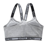 Kid Girls Training Bra Vest Sport Underwear Teen Sets 2 Pcs