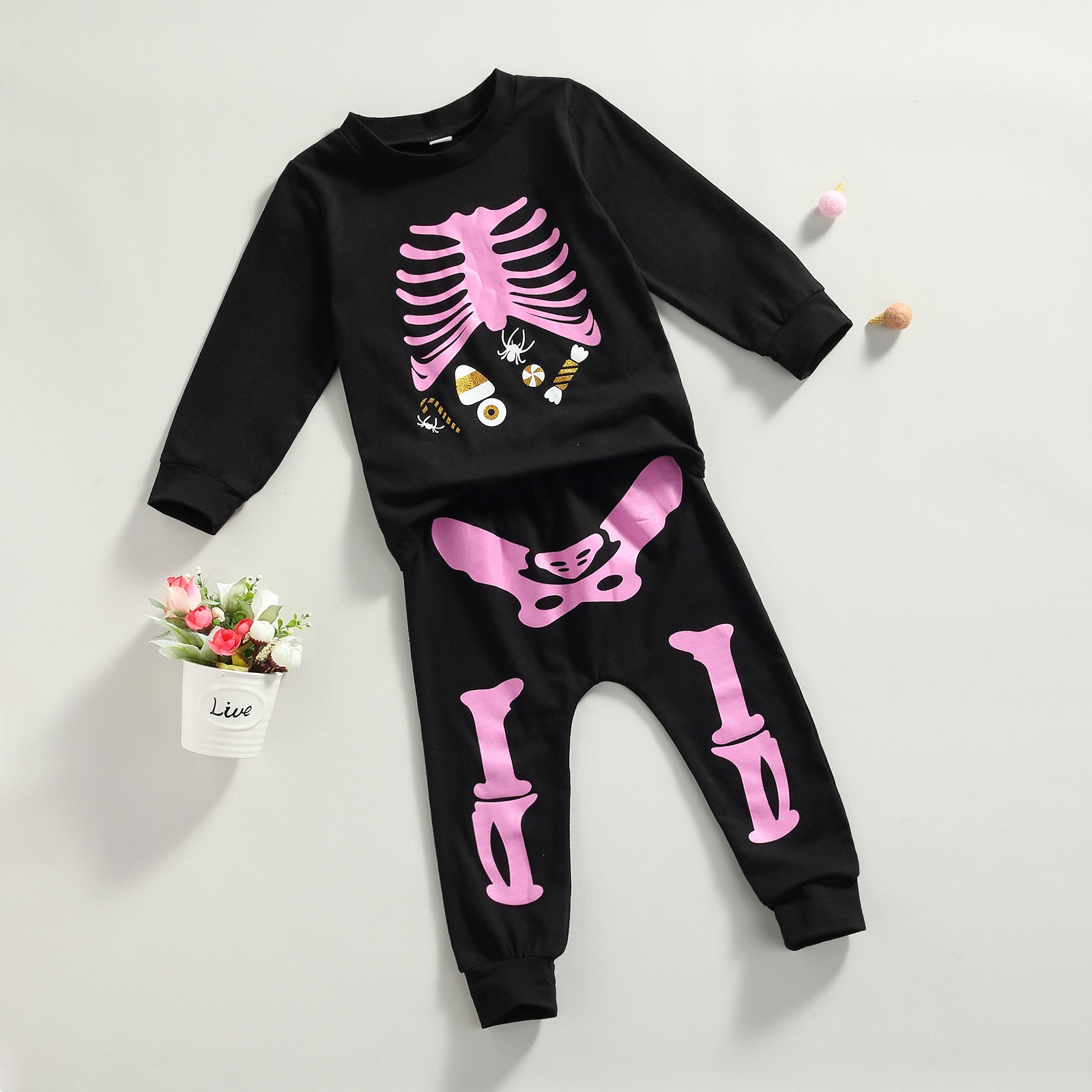 Toddler Baby Girl 2Pcs Halloween 2 Pcs Sets