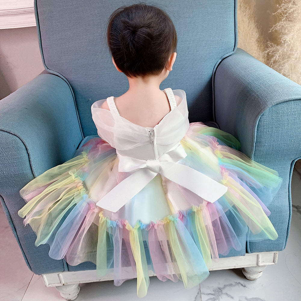 Baby Girl Wedding Baptism Princess Evening Vestidos Dresses