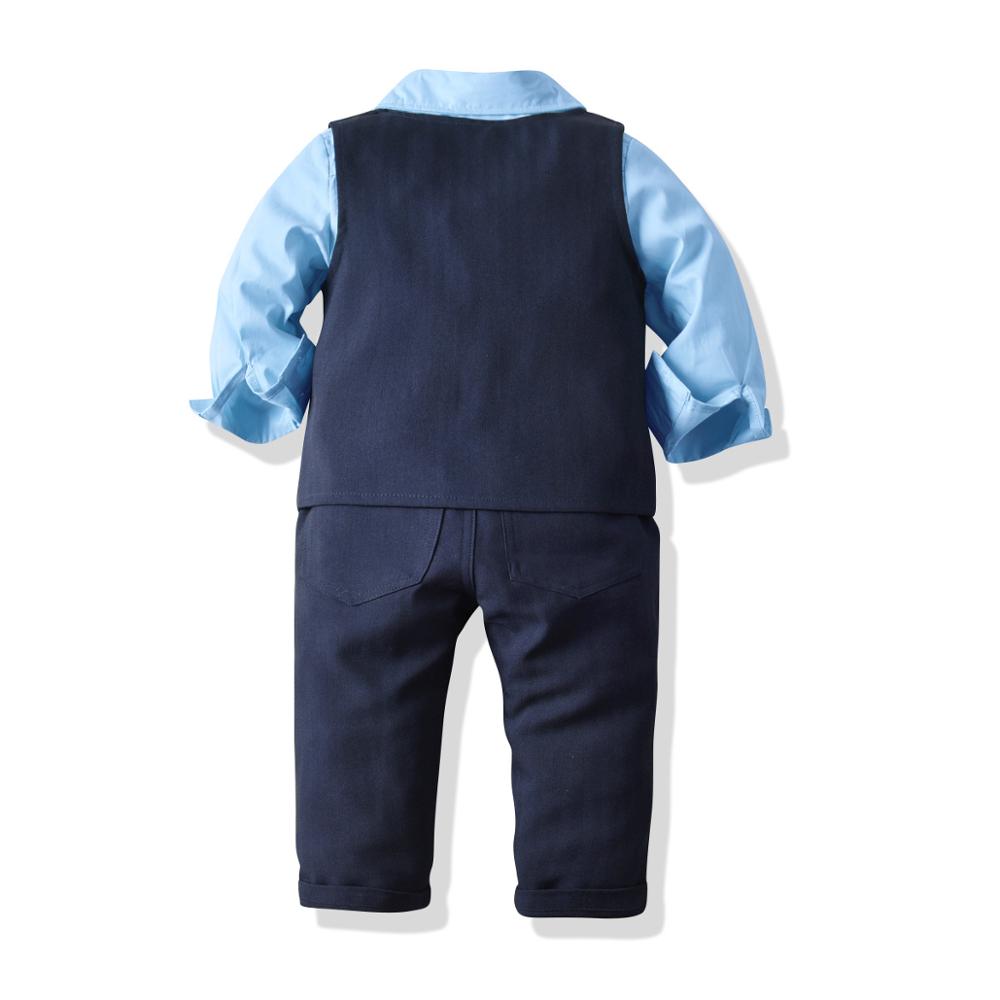 Kid Baby Boy Gentleman Suit Party Formal Spring&Autumn 2 Pcs Sets