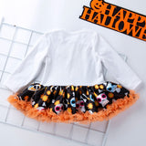 Toddler Baby Girl Rompers Tutu Party Costume Halloween Chirstmas with Headband