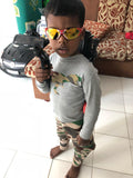 Kids Boy UV400 Mirrored Polarized Sunglasses