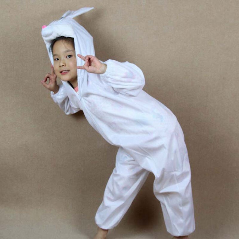 Kids Baby Animal White Rabbit Easter Romper Jumpsuit