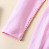 Kid Baby Girl Long Sleeve Heart Legging Valentines Sets 2 Pcs