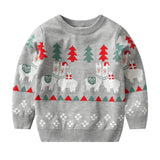 Kids Baby Boy Girl Sweater Christmas  Autumn Knitwear Pullover