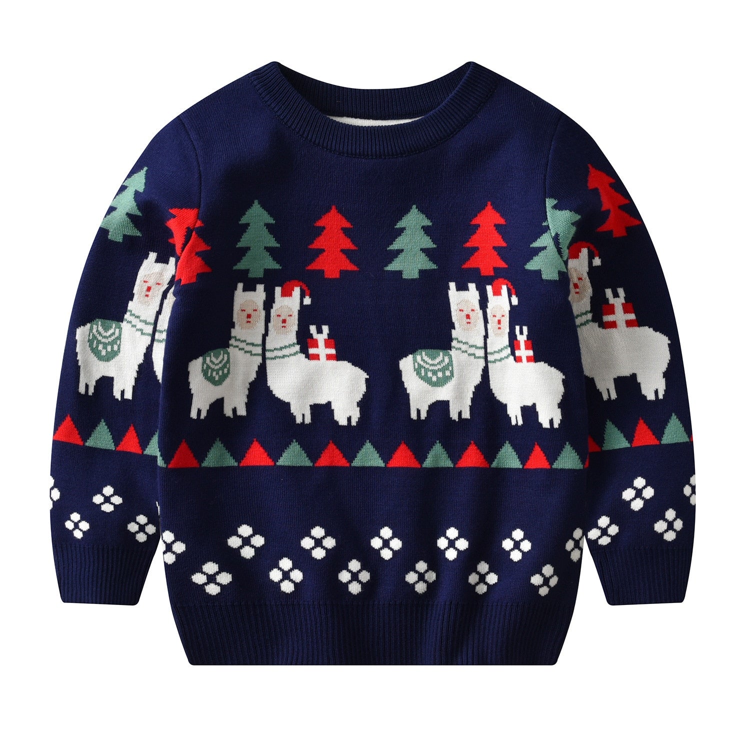 Kids Baby Boy Girl Sweater Christmas  Autumn Knitwear Pullover