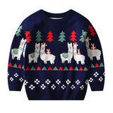 Kids Baby Boy Girl Sweater Christmas  Autumn Knitwear Pullover