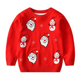 Kids Baby Boy Girl Sweater Christmas  Autumn Knitwear Pullover