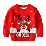 Kids Baby Boy Girl Sweater Christmas  Autumn Knitwear Pullover