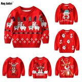 Kids Baby Boy Girl Sweater Christmas  Autumn Knitwear Pullover