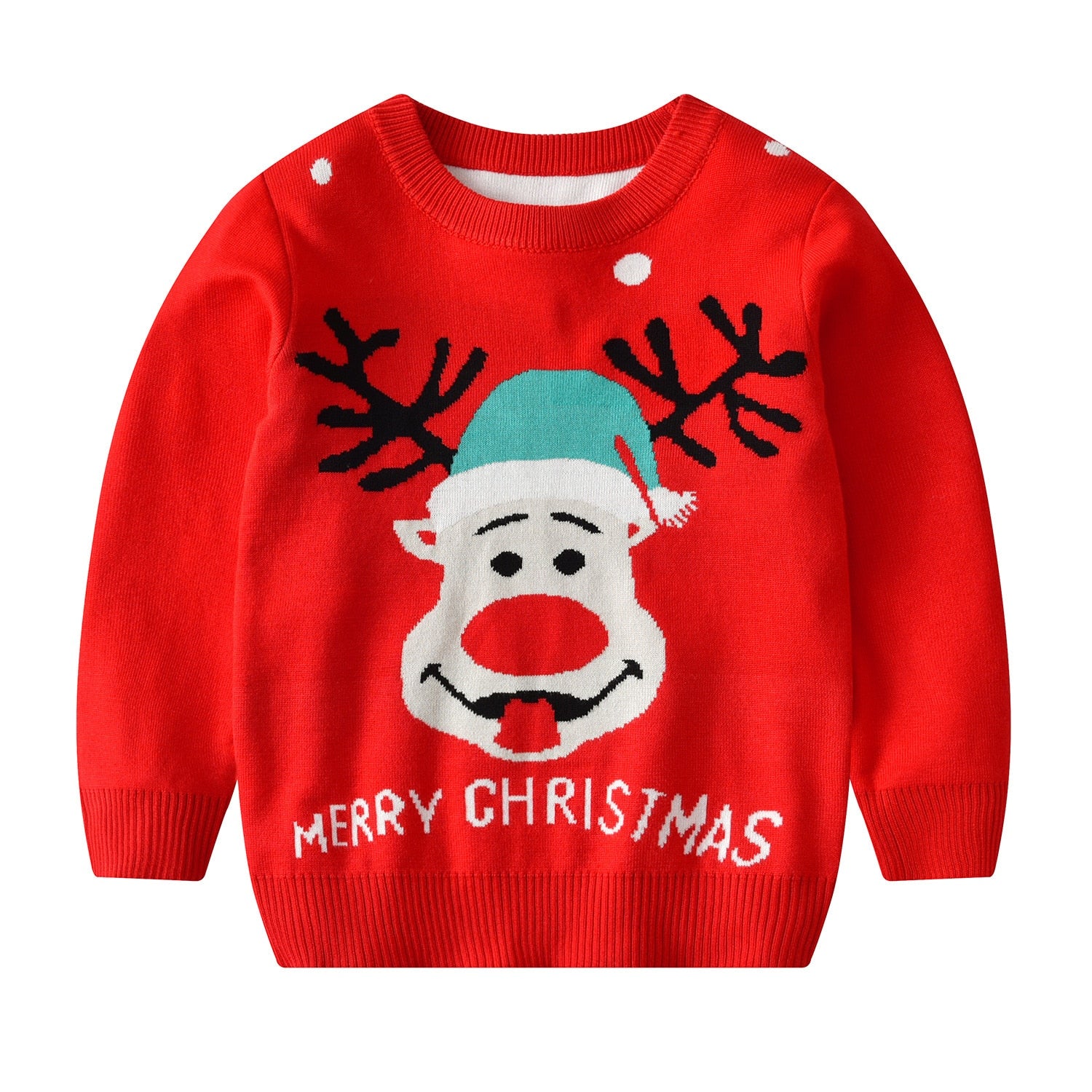 Kids Baby Boy Girl Sweater Christmas  Autumn Knitwear Pullover