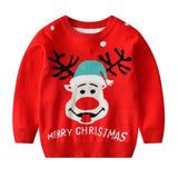 Kids Baby Boy Girl Sweater Christmas  Autumn Knitwear Pullover