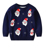 Kids Baby Boy Girl Sweater Christmas  Autumn Knitwear Pullover