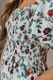 Family Matching Mother-daughter Parent-child Flower Dresses