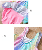 Summer Mermaid Kid Baby Girl Triangle One-piece Breathable Swimsuit