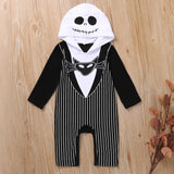 0-24M Baby Boy Demon Halloween Hooded Romper