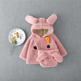 Baby Girl Winter Outerwear Autumn Fur Coat 0-2 Years